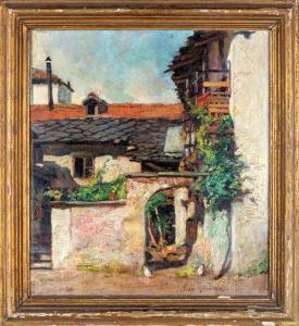 SEVERI Aldo 1876-1956,Scorcio piemontese,Casa d'Aste Arcadia IT 2023-10-26