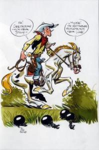 SEVERIN Alec 1963,HOMMAGE A LUCKY LUKE,Coutau-Begarie FR 2021-12-04