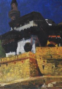 SEVERIN Alexandru 1881-1956,Castelul Reginei Maria la Balcic,Artmark RO 2021-09-27
