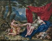 SEVIN Pierre Paul 1640-1710,Le repos de Diane après la chas,Artcurial | Briest - Poulain - F. Tajan 2020-06-16