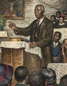 SEWELL Amos 1901-1983,A Christmas Sermon,Skinner US 2020-01-23