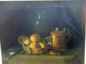 SEWELL S.A,still life apples and gilt tankard,Ewbank Auctions GB 2009-03-18