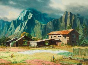 SEXTON Leo Lloyd 1912-1990,Farm in Hawaii,1969,Bonhams GB 2021-08-03