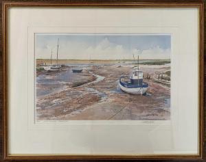 SEXTON MARTIN 1941,Muddy Moorings - Brancaster,Keys GB 2023-09-08