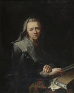 SEYBOLD Christian 1697-1768,Portrait de femme lisant,Daguerre FR 2018-11-20