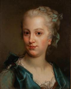 SEYBOLD Christian 1697-1768,Portrait of the Marquise de Valdien,Goya Subastas ES 2019-03-05
