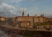 SEYDLITZ Jan 1832-1861,Vue du palais royal de Varsovie,Millon & Associés FR 2013-06-28