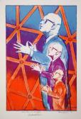 SEYFFERT Richard 1915-1979,Portrait of Buckminster Fuller,1976,Ro Gallery US 2007-05-12