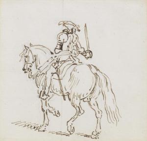SEYMOUR James 1702-1752,An figure in armour on horseback,Bonhams GB 2014-04-30