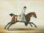 SEYMOUR James 1702-1752,PORTRAIT OF THE RACEHORSE FLYING CHILDERS WITH A G,Sotheby's GB 2013-04-30