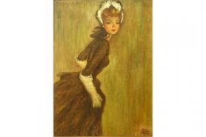 SEYMOUR STEVENSON Esther 1900-1900,Mademoiselle,Kodner Galleries US 2015-10-07
