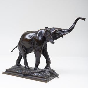 SEYSSES Auguste 1862-1946,African Elephant,Stair Galleries US 2021-06-16