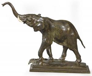 SEYSSES Auguste 1862-1946,Elefante Africano,Subastas Segre ES 2022-02-08