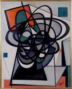 SGARBI HÉCTOR 1905-1982,Composition .,Galerie Moderne BE 2023-01-23
