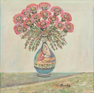 SGARLATA Antonio 1928,Vaso con fiori,1984,Trionfante IT 2016-07-11