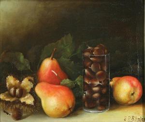 SHAFER Simon P 1800-1900,Pears and Chestnuts,Trinity Fine Arts, LLC US 2009-05-30