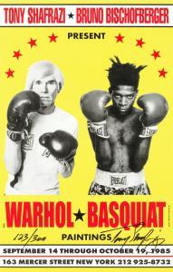 SHAFRAZI Tony,Poster for Warhol/Basquiat,1985,Bonhams GB 2018-03-28