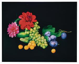 SHAHBAZI Shirana,Stillleben 19–2007, aus der Serie \“Flowers\”, Fru,2007,Palais Dorotheum 2023-12-21