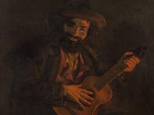 SHAKHOVSKOY Nikolai Pavlovich 1800-1900,Guitar Player,1874,Auctionata DE 2016-11-28