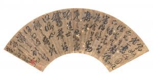 SHAN FU 1605-1690,Calligraphy in Cursive Script,Sotheby's GB 2023-08-08