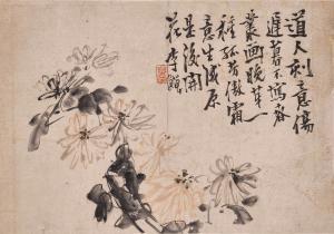 SHAN LI 1686-1762,Chrysanthemums,Sotheby's GB 2022-12-20