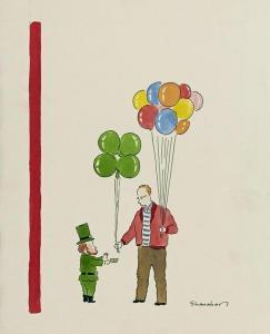 SHANAHAN DANNY 1956-2021,St. Paddy's Balloons,Swann Galleries US 2020-07-16