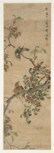 SHANEN Xin Lou,Birds on a flowering tree branch,Eldred's US 2015-05-01