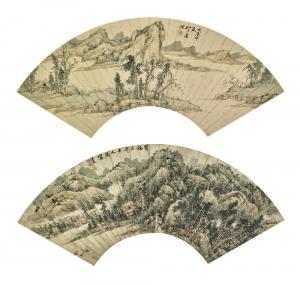 SHANGLIN WAN 1739-1813,Landscapes,1808,Christie's GB 2018-05-28