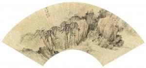 SHANGTONG Yuan 1570-1661,LANDSCAPE,1624,Sotheby's GB 2014-09-18