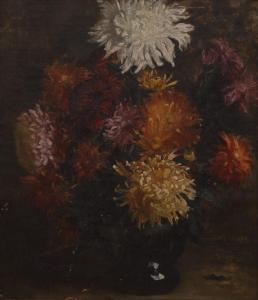 SHANKS EMILIYA YAKOVLEVNA,A Vase of Chrysanthemums,Bamfords Auctioneers and Valuers 2017-01-17