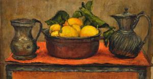 SHANNON Kim 1900-2000,Still life with Lemons,Elder Fine Art AU 2020-03-02