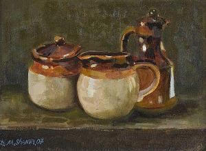SHANNY Deirdre M 1955,TERRACOTTA,Ross's Auctioneers and values IE 2019-10-09