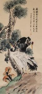 SHANREN Xinluo 1682-1756,pine and crane,888auctions CA 2018-11-09