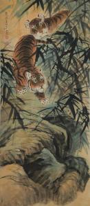 SHANRUO Zhang,Tigers amongst bamboo,888auctions CA 2014-04-10