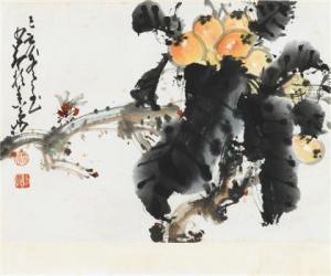 SHAO ANG ZHOU,BLOSSOM AND INSECT,1959,Freeman US 2011-03-19