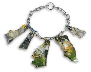 SHARITS PAUL 1943-1993,Broken Glass Necklace,1991,Swann Galleries US 2018-11-15