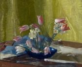 SHARMAN John 1879-1971,Still Life with Tulips,Barridoff Auctions US 2010-08-06