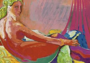 SHAROV Andrei 1966,PINK NUDE,2014,Sotheby's GB 2014-11-12