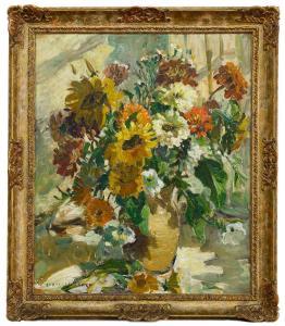 SHARP Dorothea 1874-1955,STILL LIFE OF FLOWERS IN A VASE,McTear's GB 2024-04-10