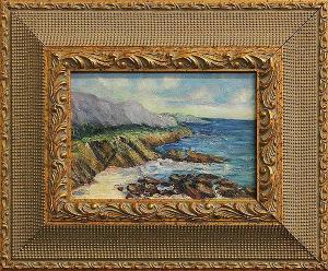 SHARP G 1900-1900,Coastal Landscape,Clars Auction Gallery US 2014-05-17