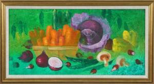 SHARP John 1944,Still life composition with garden vegtables,Alderfer Auction & Appraisal 2006-12-05