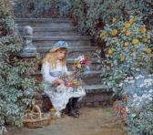 SHARPE Caroline 1856-1911,The Flower Girl,Peter Wilson GB 2013-02-20