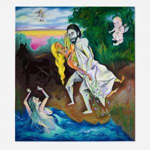 SHARPE David 1936,The Rape of Persephone,1981,Rago Arts and Auction Center US 2023-06-13