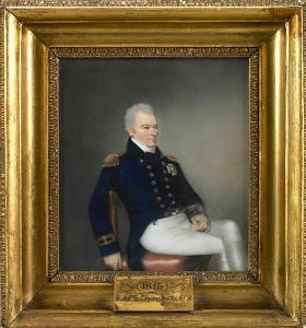 SHARPLES Ellen Wallace,A portrait of Rear Admiral Sir Thomas Byam Martin,Bonhams 2009-03-30