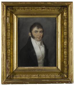 SHARPLES Felix Thomas,PORTRAIT OF ABRAHAM S. EGERTON (1786-1826), CABINE,1811,Sotheby's 2018-01-18