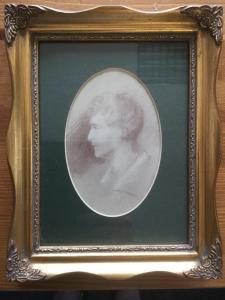 SHARPLES George,Victorian oval crayon bust portrait of Anne Phillips,Jim Railton GB 2016-08-13