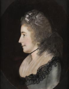 SHARPLES James 1825-1893,Portrait of a lady in profile,Bellmans Fine Art Auctioneers GB 2023-10-10