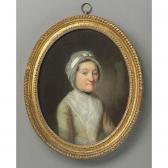 SHARPLES James 1825-1893,portrait of a woman in a white lace cap: miss davis,Sotheby's GB 2004-01-17