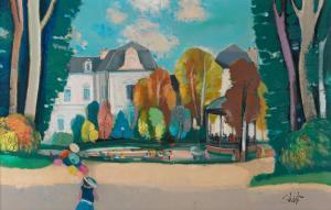 SHART Serge 1927-2011,Square du Temple à Paris,1991,Bonhams GB 2023-11-15