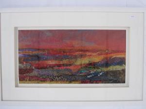 SHAW Barbara,Red sky,The Cotswold Auction Company GB 2021-04-20
